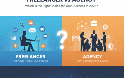 Digital Marketing Freelancer vs Agency: Which Is the Right Choice for Your Business in 2025?