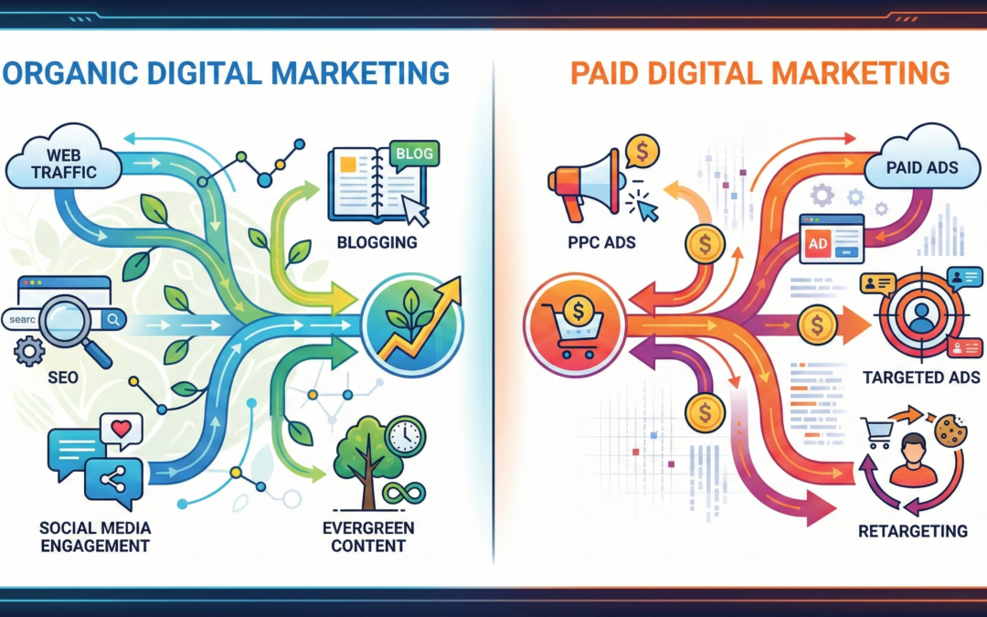 Organic vs Paid Digital Marketing: Which Strategy Delivers Better Growth in 2026?