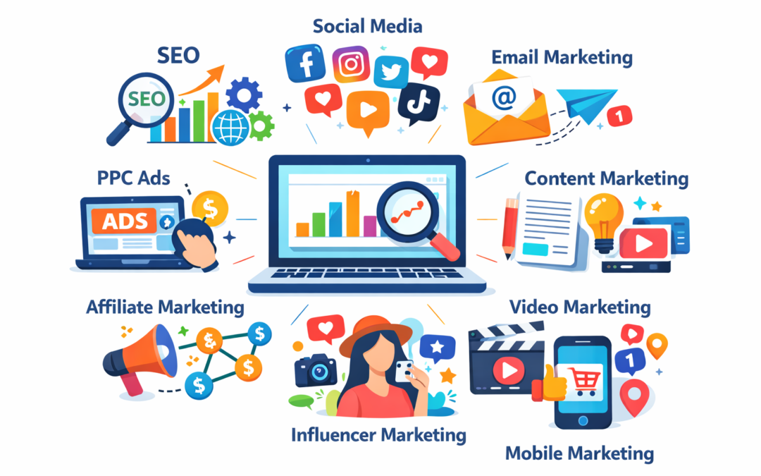 Types of digital marketing