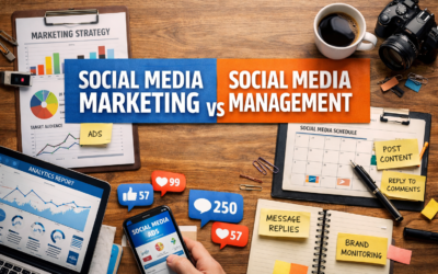 Social Media Marketing vs Social Media Management: A Complete Guide
